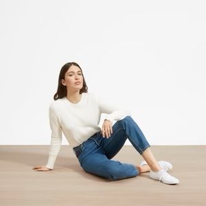 Everlane soft cotton crew size S